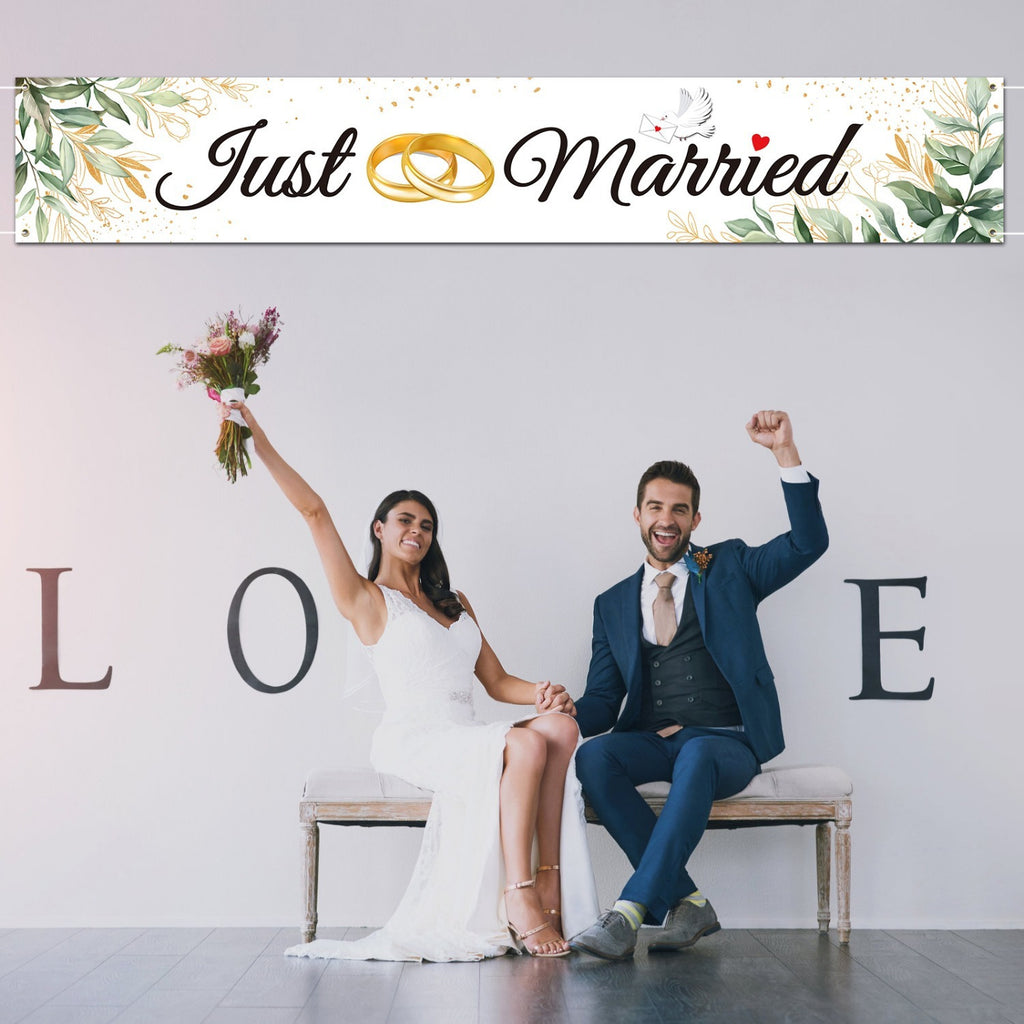 Bannière de mariage