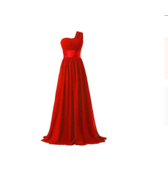 Robe longue de banquet multicolore