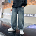 Jeans droit et tendance pour homme couleur solide