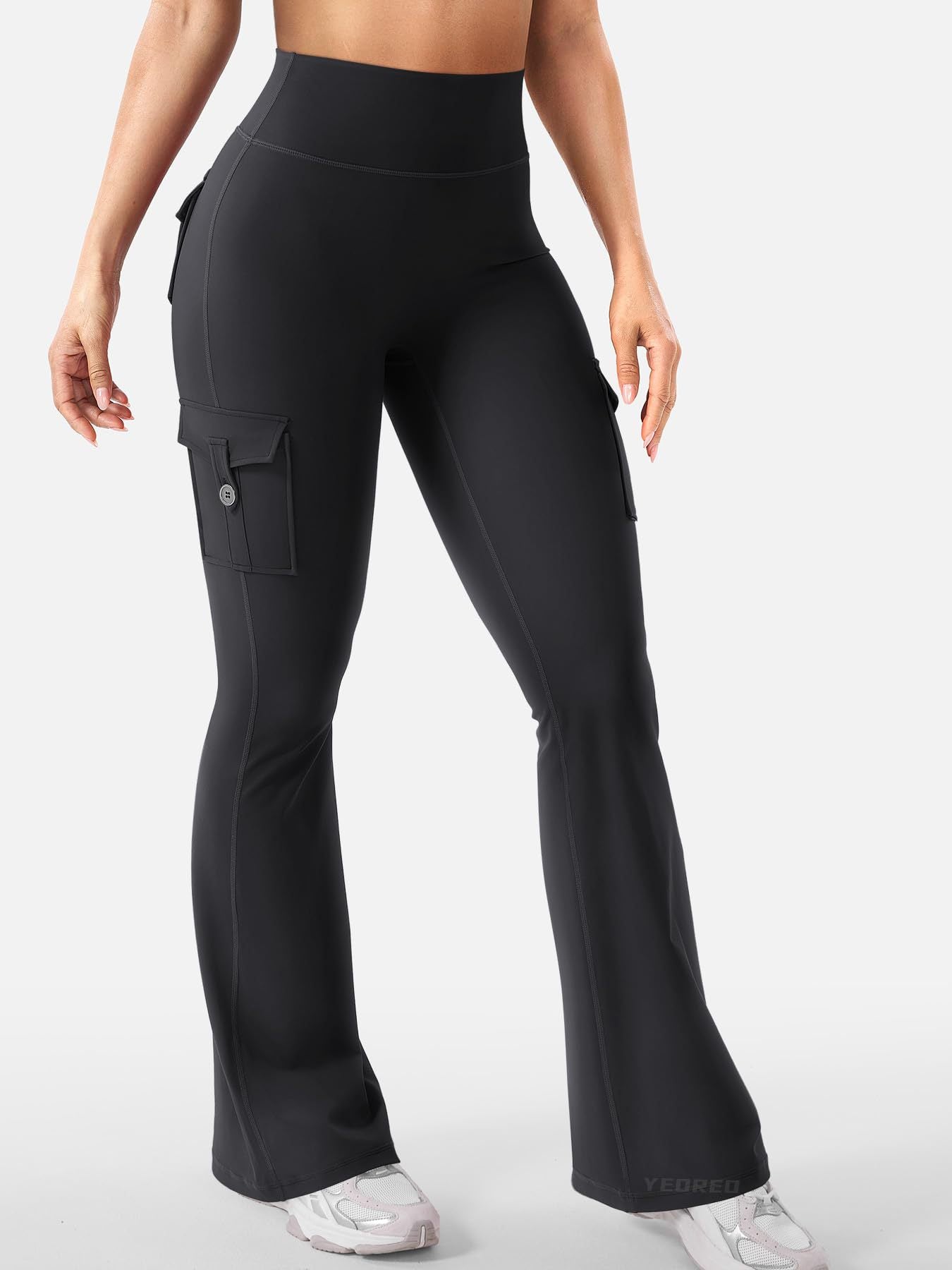 Pantalons de sport de plein air couleur solide pour femmes