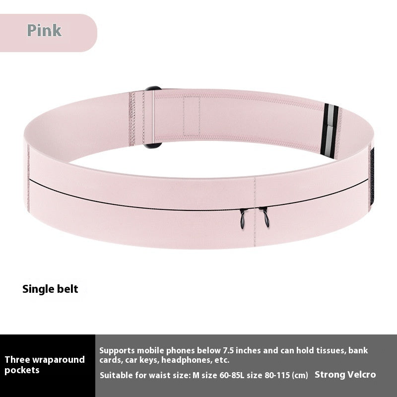 Running Mobile Phone Bag Waist Bag Multifonctionnel Fitness Marathon Équipement de Sports