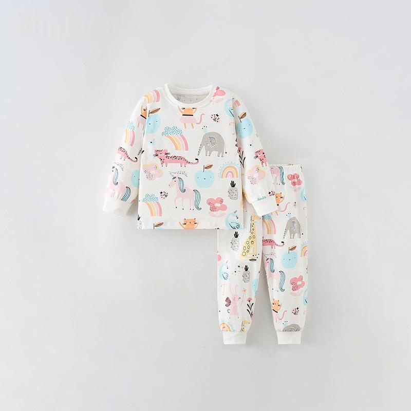 Soft respirant et confortable ensemble de deux pièces pour les filles