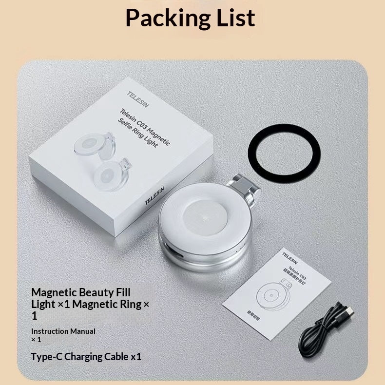 Poignée de photographie magnétique Bluetooth sans fil Aide à la caméra