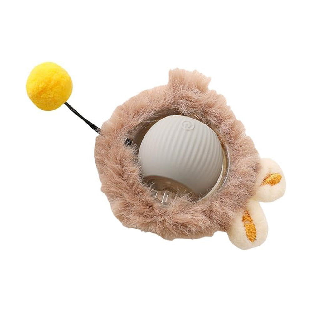 Jouet électrique de boule de chat de chien