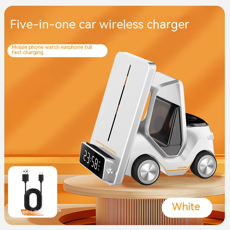 15W Bracket de recharge rapide d'appareils sans fil à trois en un