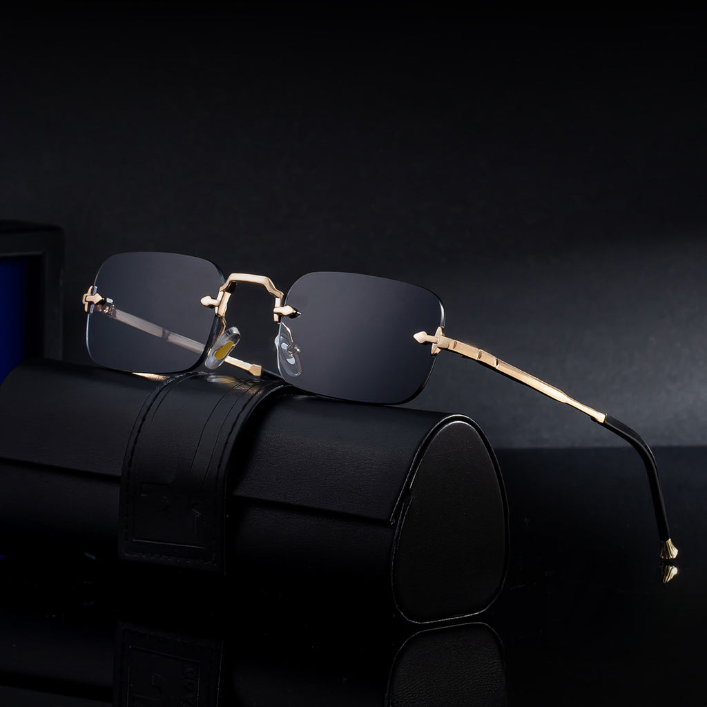 Lunettes de soleil Temple sans cadre pour hommes et femmes