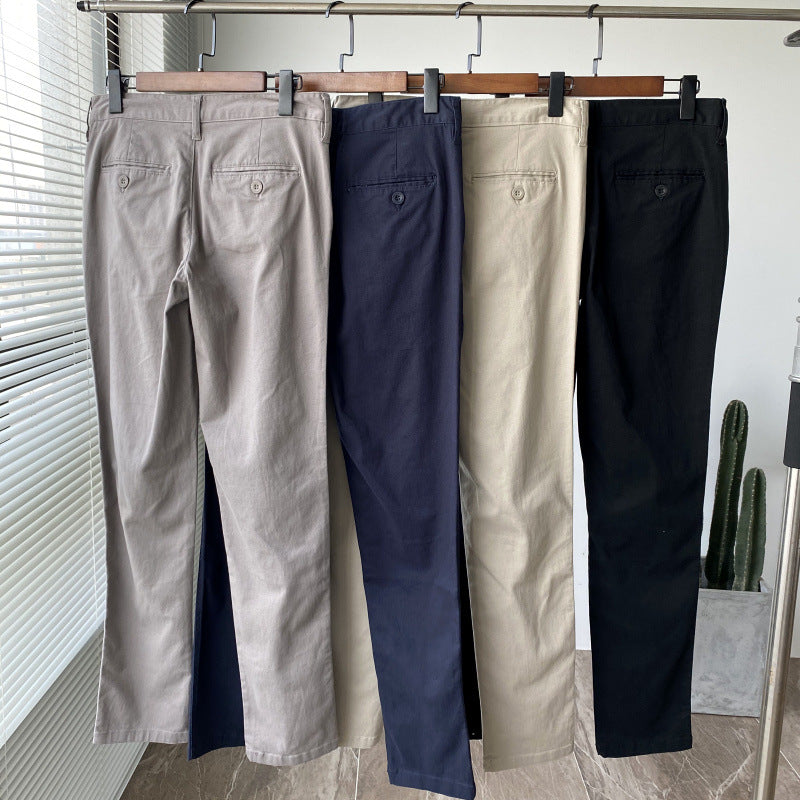 Élasticité à quatre faces couleur unie pour homme