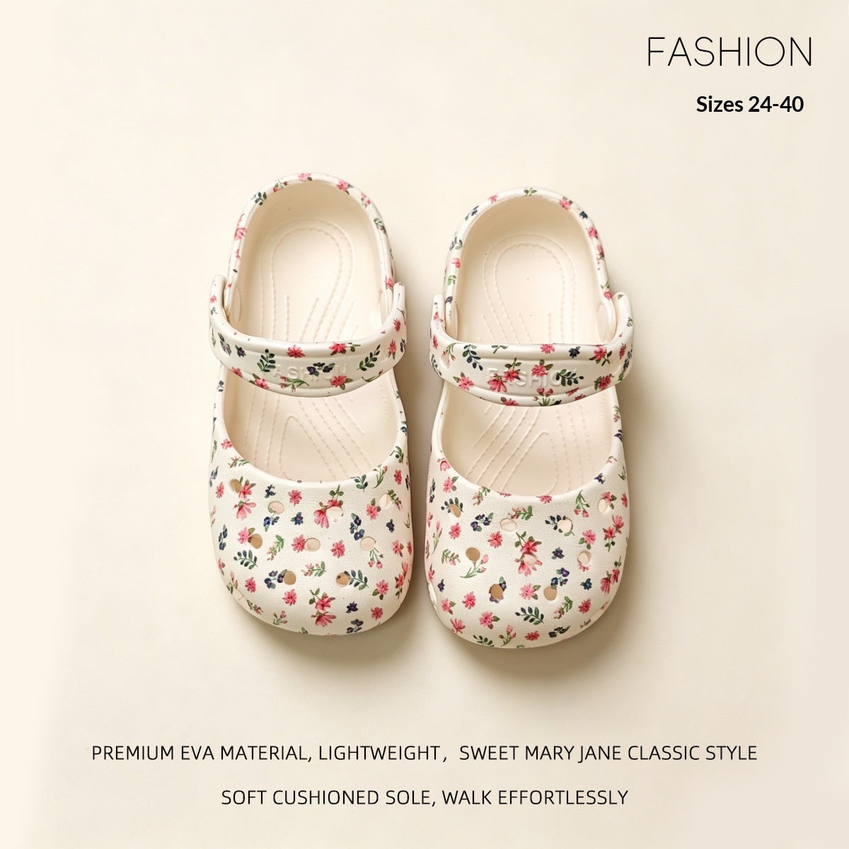 Chaussures décoratives antidérapantes pour filles