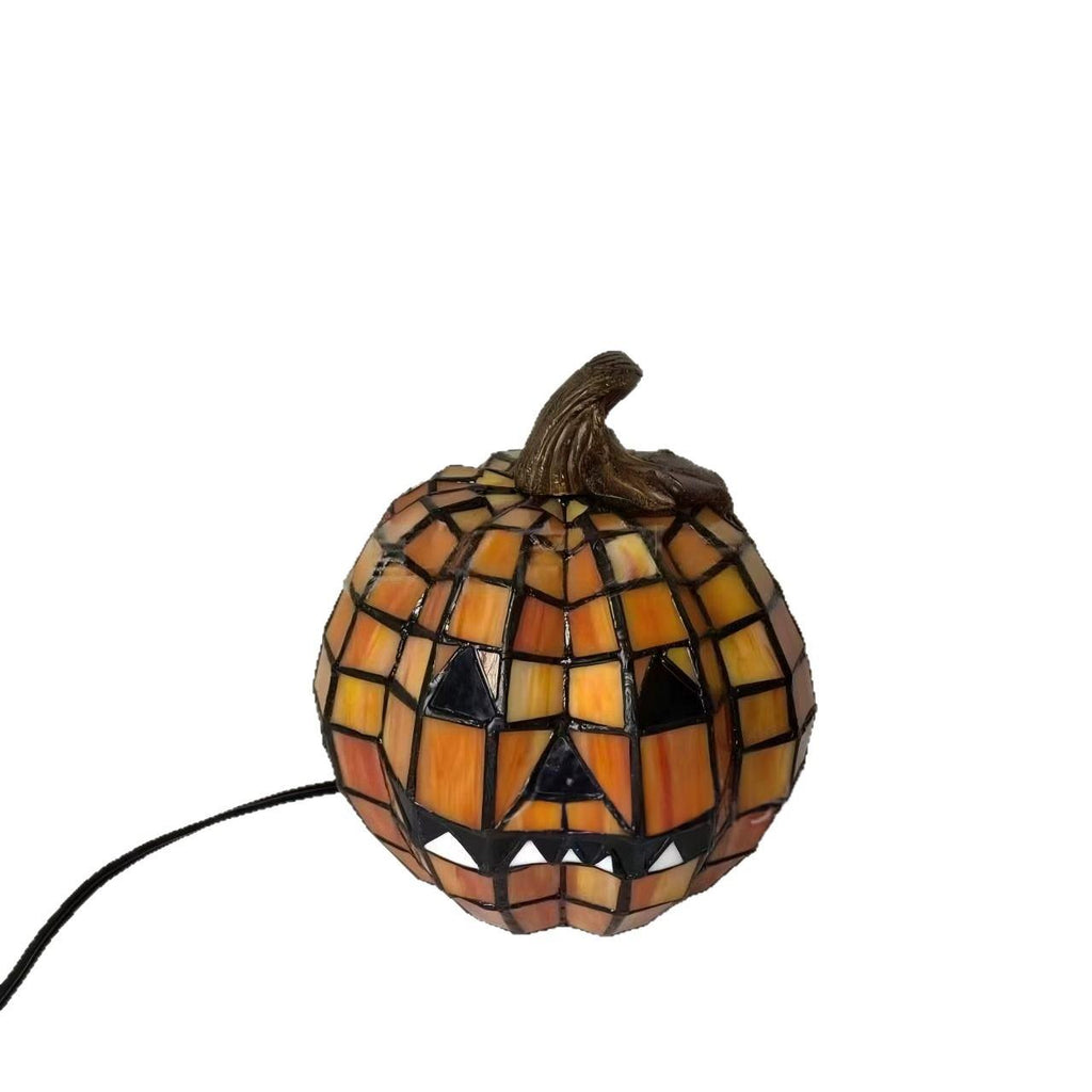Produit Tiffany style citrouille Halloween Lanterne