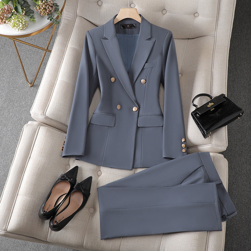 Springautumn Professional Attire Elegant Hotel Managers Uniforme Veste