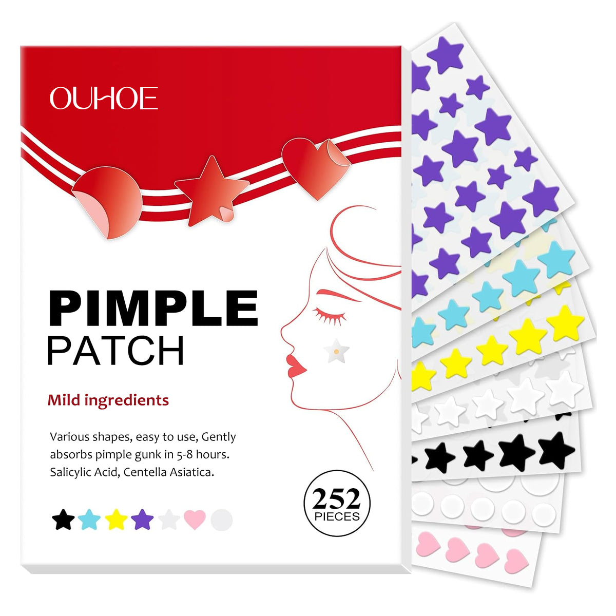 Acne relief patch
