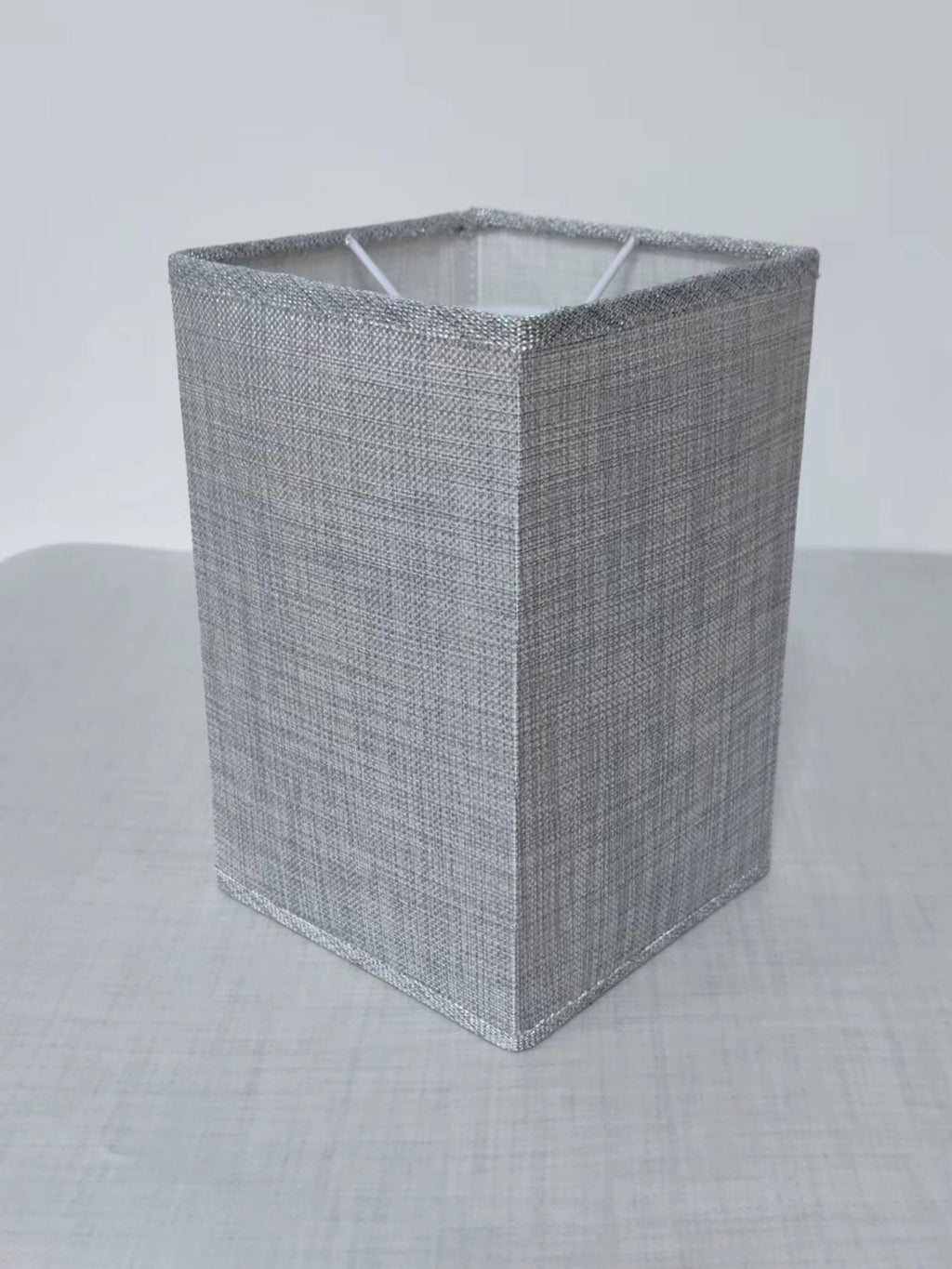 Luminaire de bureau en tissu carré simple