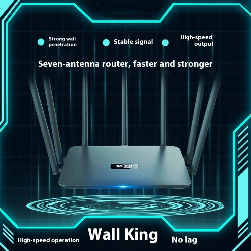 Routeur Gigabit 5G double fréquence Accueil Wifi haut débit Couverture à large bande
