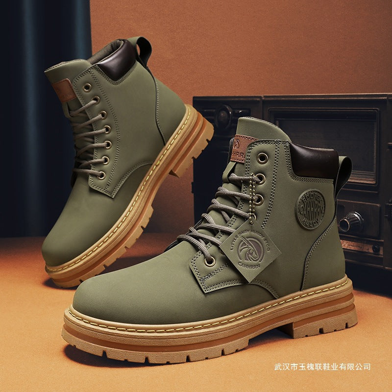 Hommes Casual Bottes polyvalentes de style britannique Martens