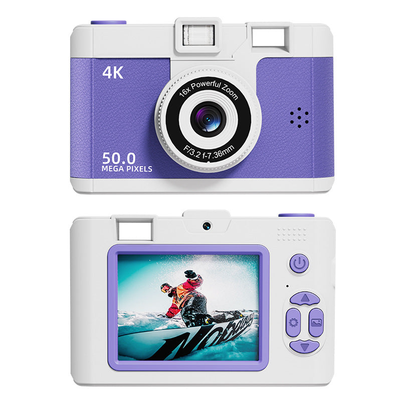 Caméra pour enfants Imprime automatiquement des vidéos enregistrables Ultra HD