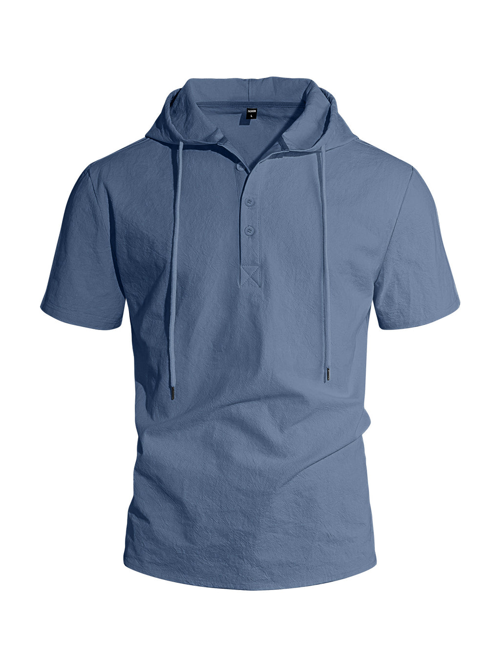 Chemise en lin manches courtes pour hommes