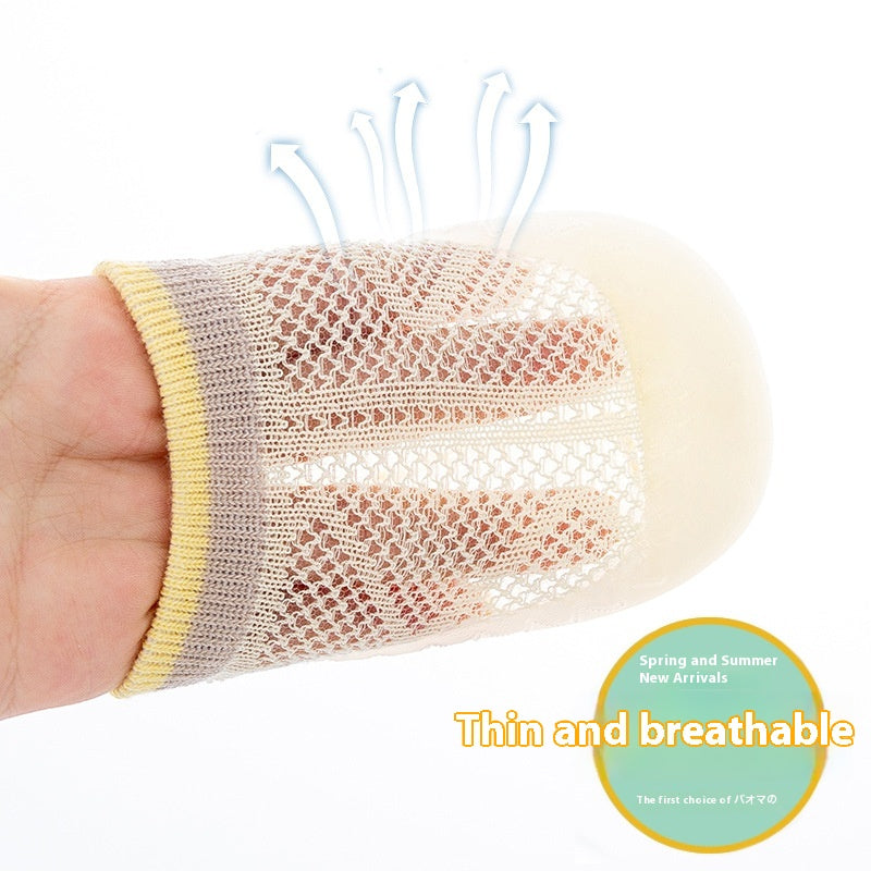 Enfants Mesh Anti-mosquito Chaussettes Chaussures Bébé Summer Bébé Chaussettes de chambre antidérapantes