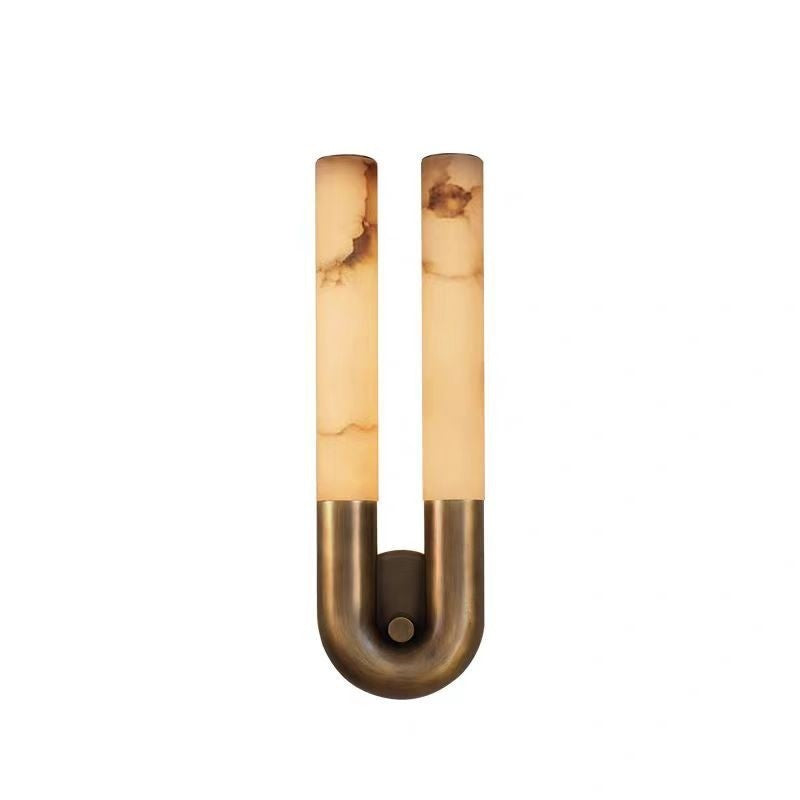 Lampe murale en marbre léger et luxueux de style français