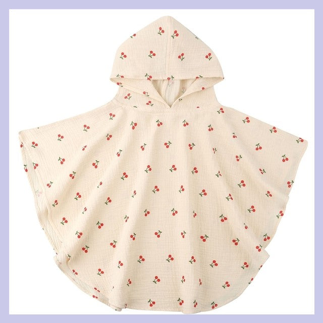 Douce coton bébé serviette à capuche Serviette de bain pour les garçons filles bain