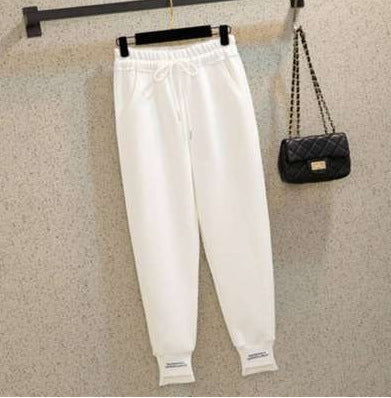 Pantalons de laine de laine de la jambe en vrac pour femmes
