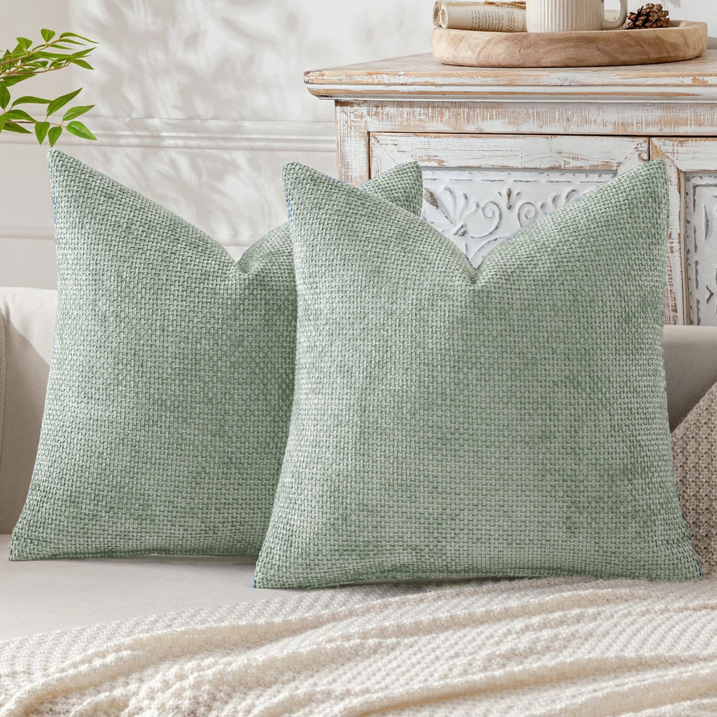 Plain Knitted Solid Color Soft Soap Bubble Pillow