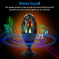 Haut-parleurs de flamme LED Torche Haut-parleur sans fil étanche Stereo Bass Speaker Outdoor Light-Up