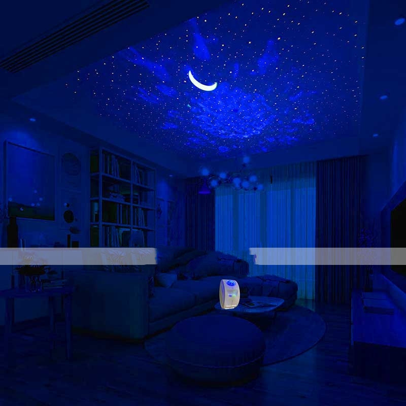 Télécommande Bluetooth LED Starry Sky Projection Lampe