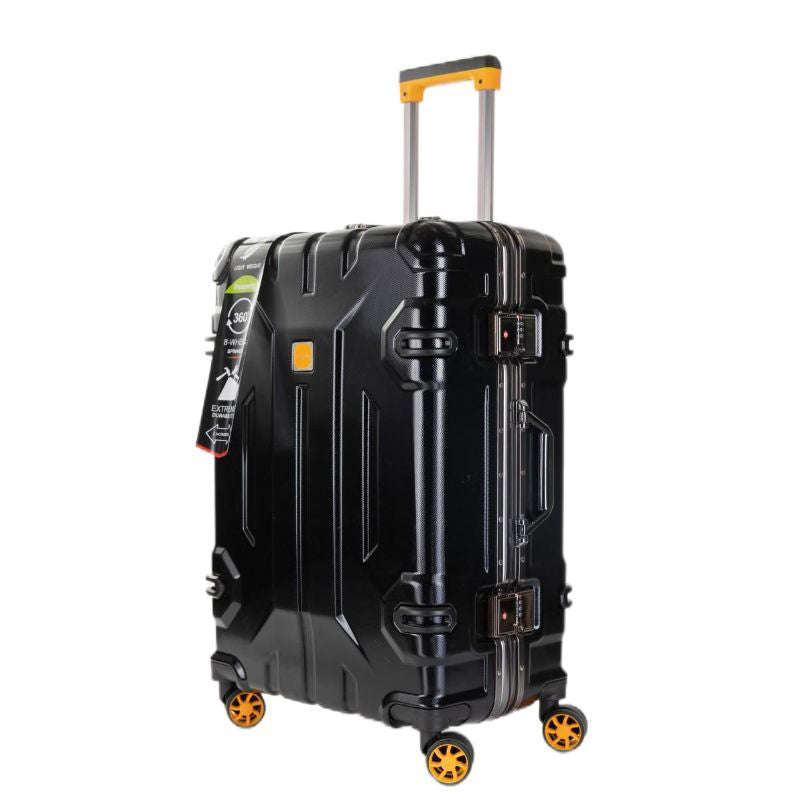 Valise pivotante durable avec boîte de verrouillage de mot de passe