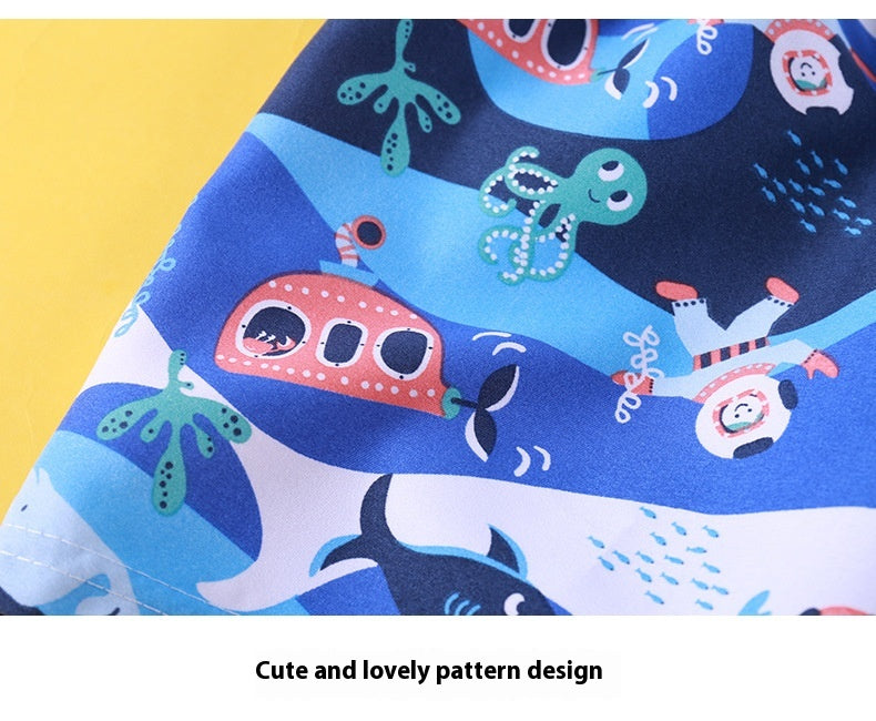 Shorts Beach Trunks Casual Loose Outer Wear Big Panties Cartoon Fashionable Cinquième Pantalon