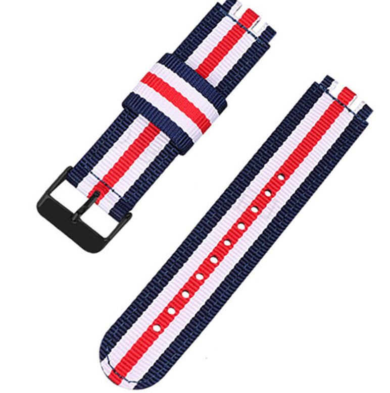 Convient pour les bracelets de toile de nylon de montre