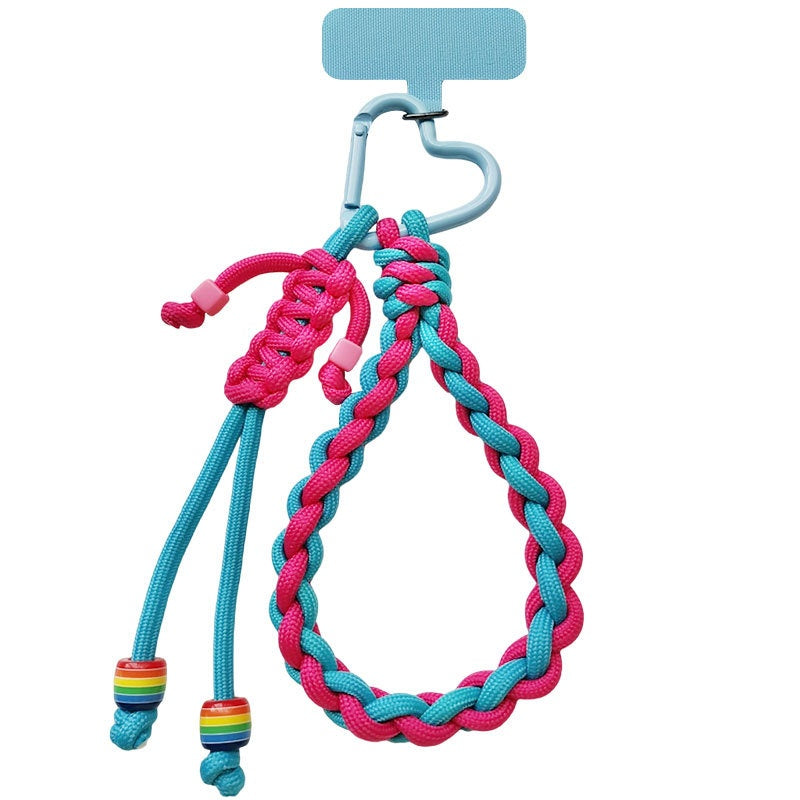 Solidly Woven Friendship Knot Voyage en plein air Téléphone Lanyard