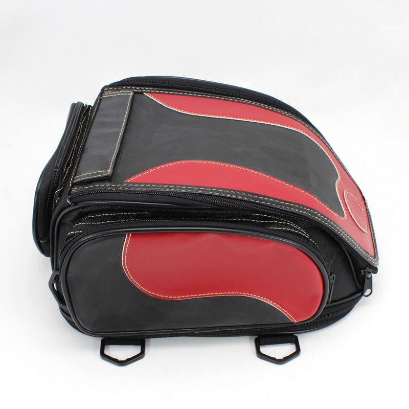 Rétro moto Tail Bag Rangement de casque Étanche