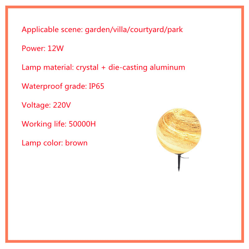Solar pelouse extérieur étanche Villa Garden Grass lampe de terre