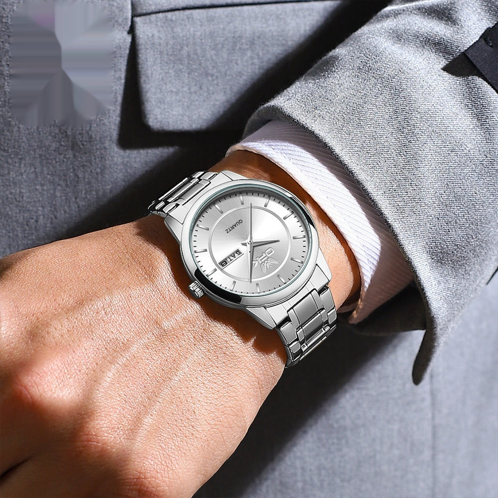 Calendrier fashionnable Montre Quartz étanche lumineuse