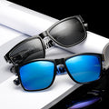 Lunettes de soleil de style boîte pour hommes