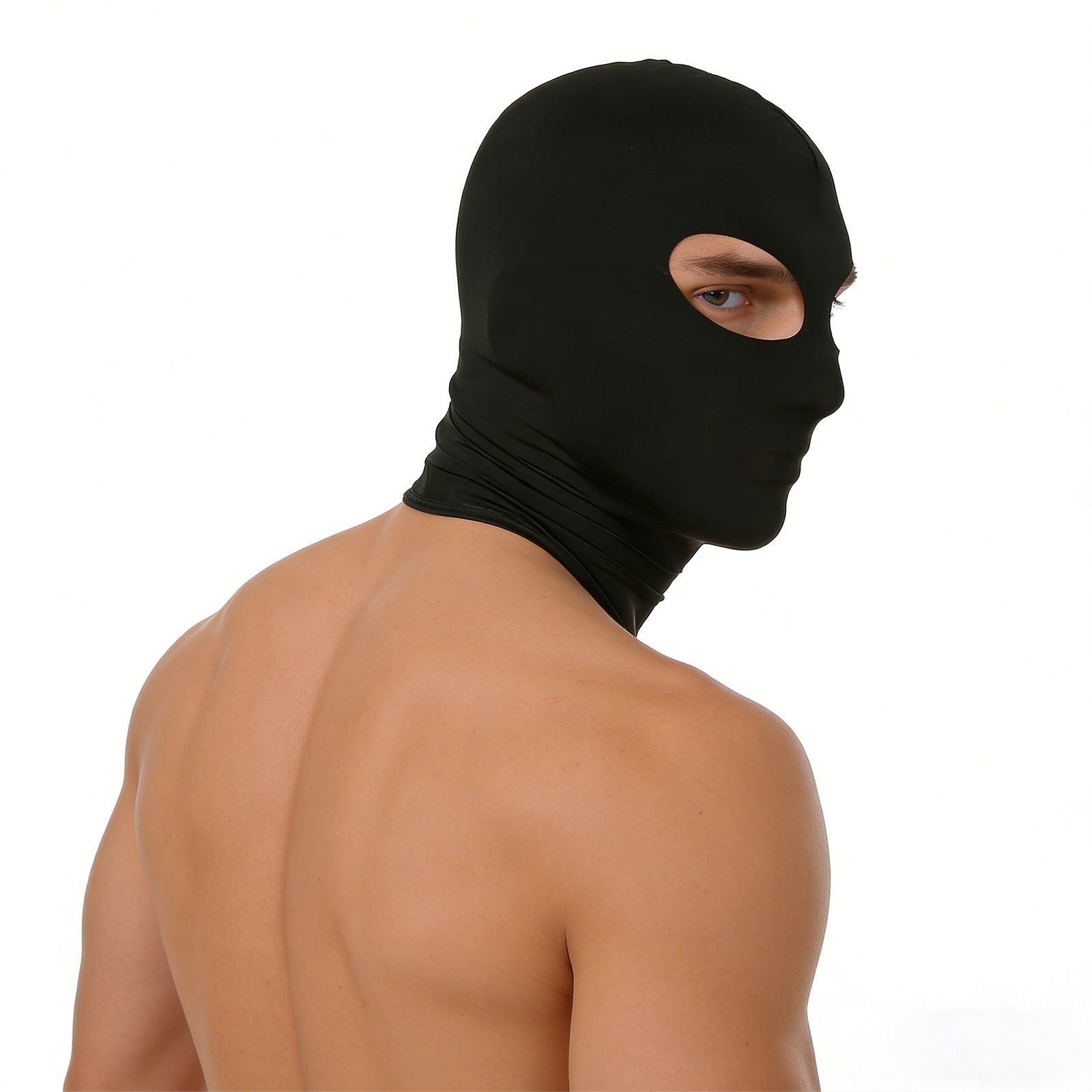 Masque de protection solaire en soie de glace