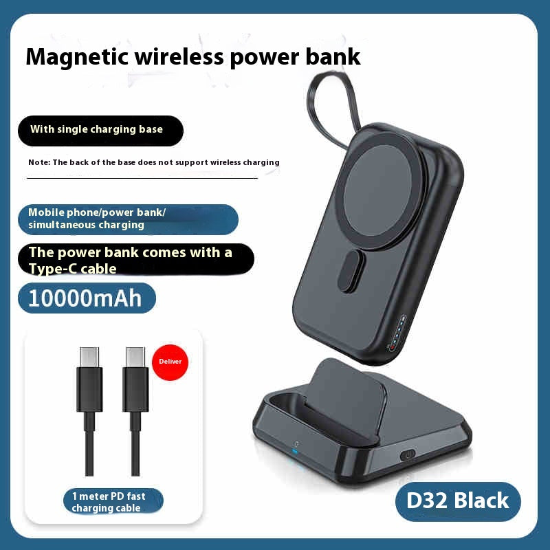 Ultra-thin compact magnetic wireless power bank