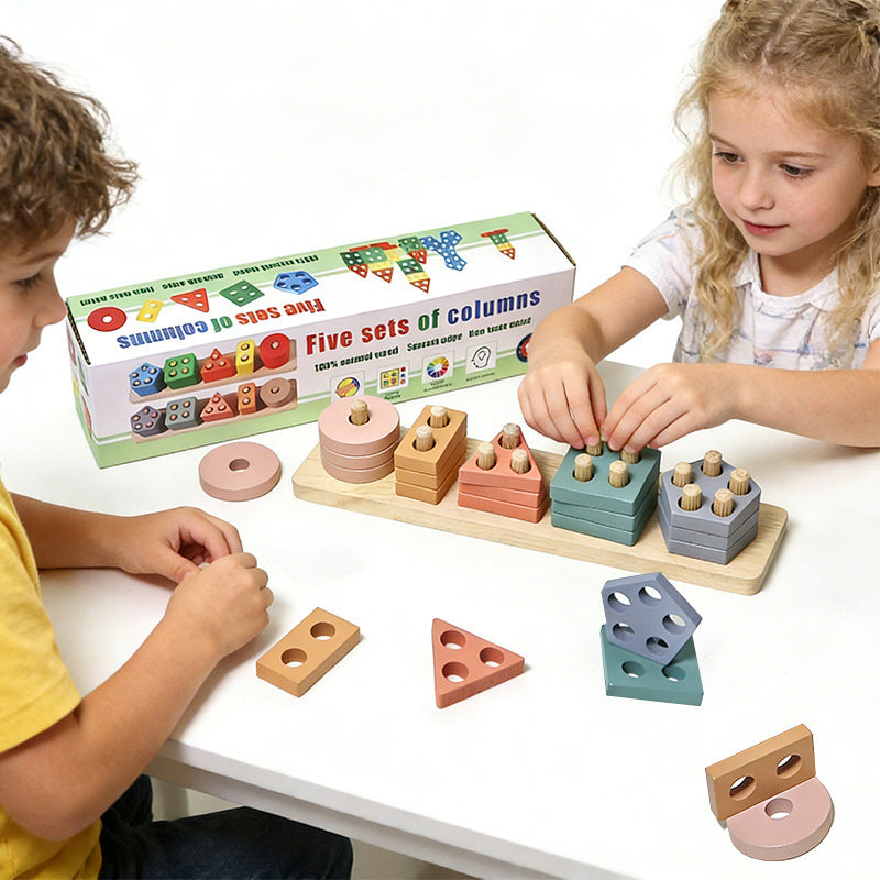 Geometric Wooden Toy CPC