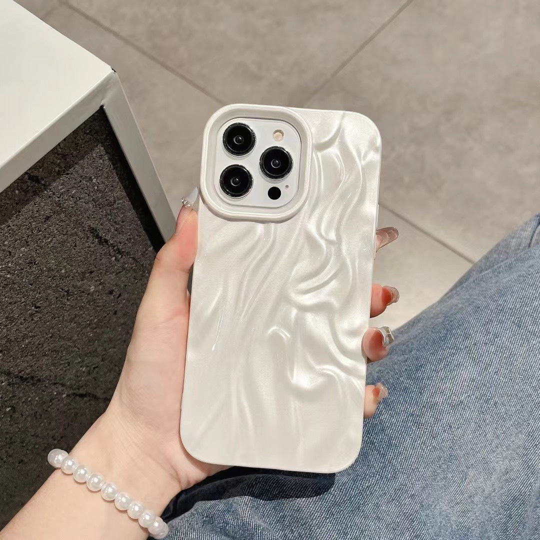 Boîtier de téléphone en silicone de haute qualité en couleur solide