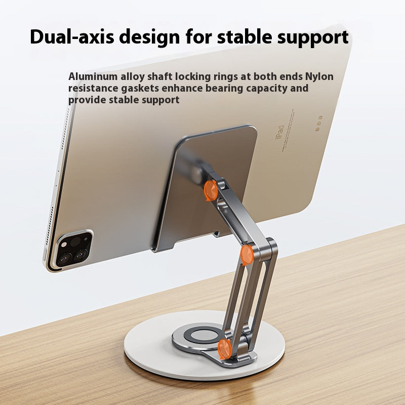 Compact et portable sur tablette mobile rotative à 360 degrés
