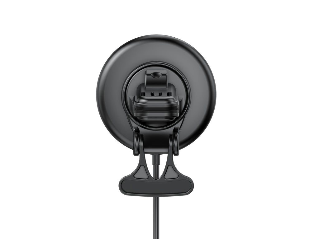 Chargeur sans fil de support magnétique d'aspiration de voiture