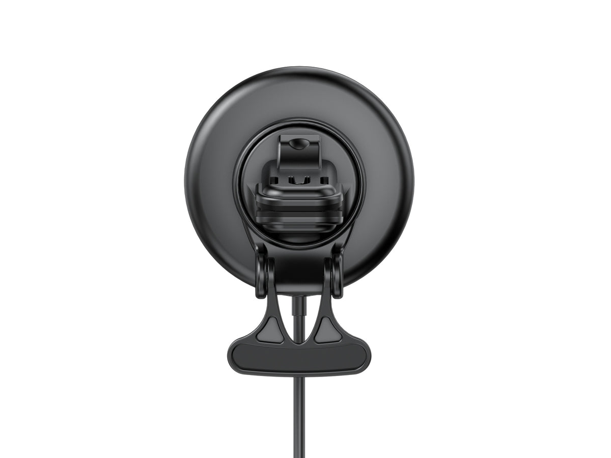 Chargeur sans fil de support magnétique d'aspiration de voiture