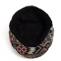 Chapeau octagonal de style ethnique bohème