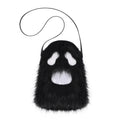 Halloween Funny Ghost Plush Cartoon Ghost Crossbody Sac