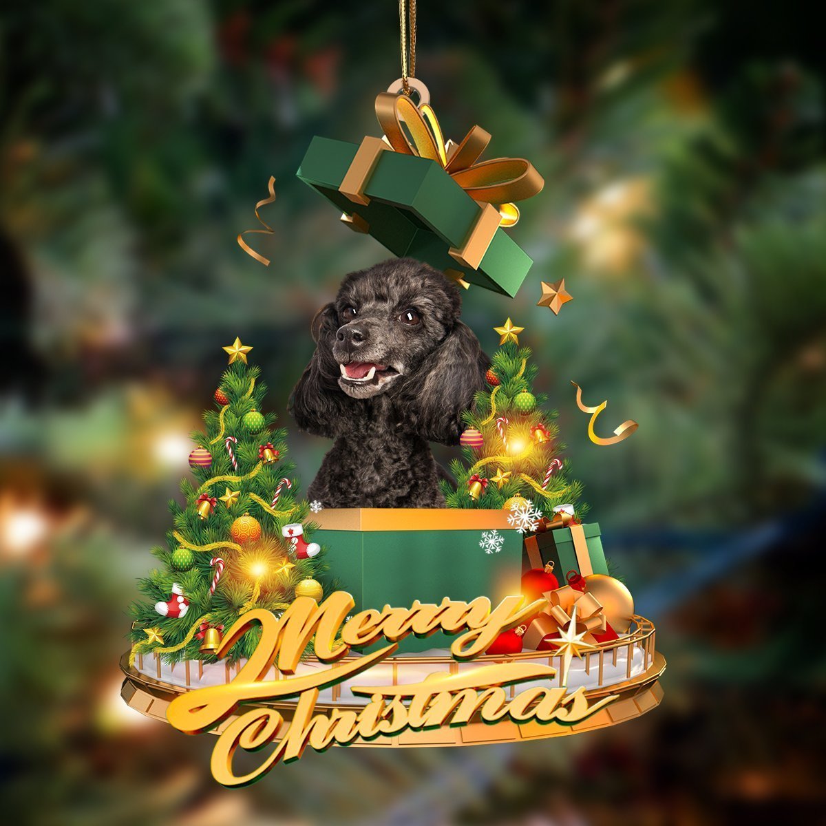 Pendentif de voiture chien de couchage Angel Home Décor Acrylique Showcase Ornements suspendus pour portes