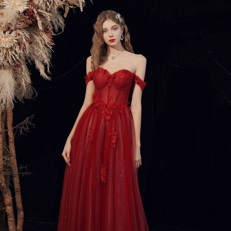 La robe de toast de mariage de maman
