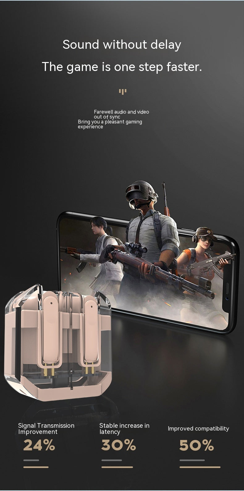 Casque Bluetooth sans fil à l'oreille