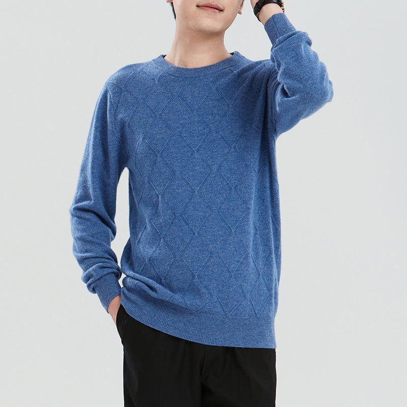 AutomneHiver Chandail de laine Hommes Pullover