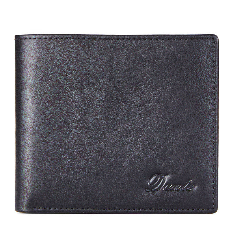 Portefeuille de vache de première couche pour hommes