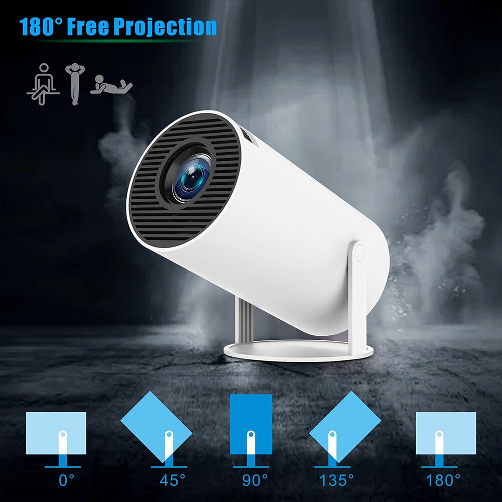 Projecteur 5G 4K Smart HD LED WiFi Bluetooth Android Office